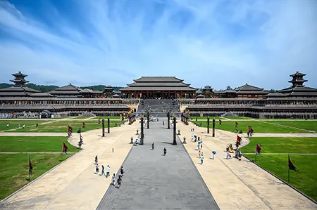 Palacio del Rey Qin en el estudio chino de Hollywood